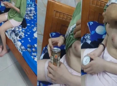 Khám cô bạn gái mới lớn trong căn phòng nhà nghỉ
